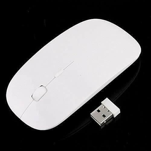 Trådlös mus 2,4 GHz USB Trådlös optisk rullande dator Bärbar PC