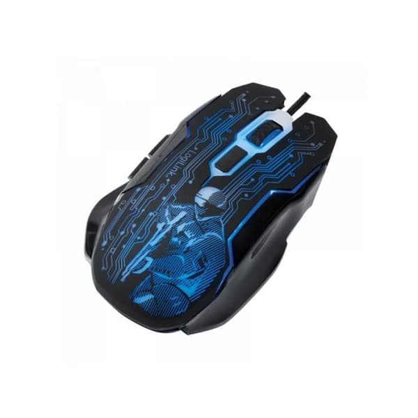 Logilink Gaming USB-mus, 2400 dpi, svart (ID0137)