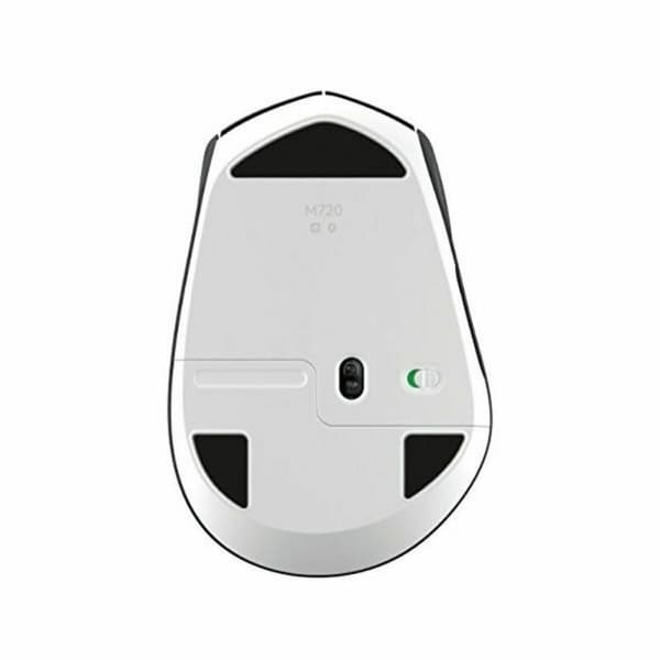 Langaton hiiri Logitech M720 1000 dpi Musta Musta/valkoinen Valkoinen