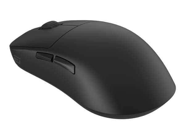 Endgame Gear OP1we - Mus - högerhänt - optisk - 5 knappar - trådlös, kabelansluten - 2.4 GHz, USB-A - trådlös USB-mottagare - svart Svart