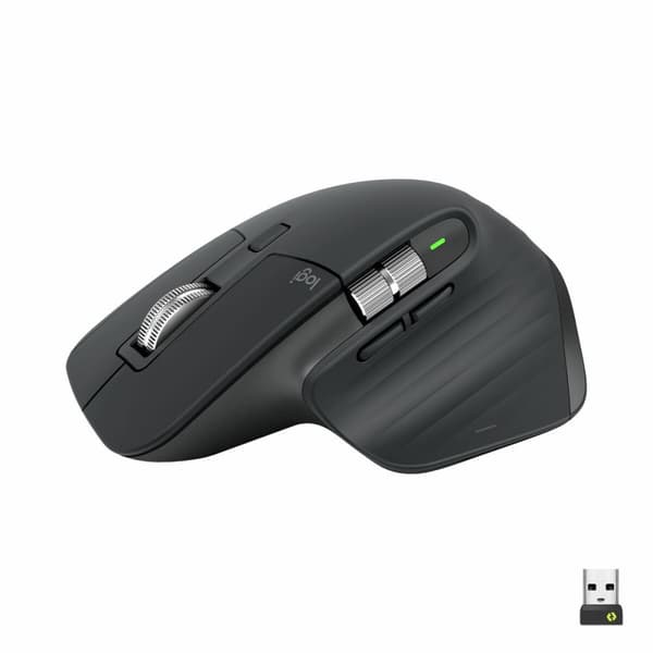Langaton hiiri Logitech MX Master 3S Grafiitinharmaa Yksivärinen