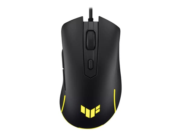 ASUS TUF Gaming M3 Gen II - Mus - ergonomisk - høyrehendt - optisk - 6 knapper - kablet - USB 2.0 - svart