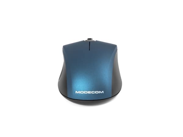 Modecom MC-M10, Molempikätinen, Optinen, USB A-tyyppi, 1000 DPI, Musta, Sininen