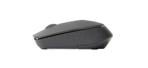 Rapoo M100 - Mus - trådlös - 2,4 GHz, Bluetooth 4.0, Bluetooth 3.0 - Svart