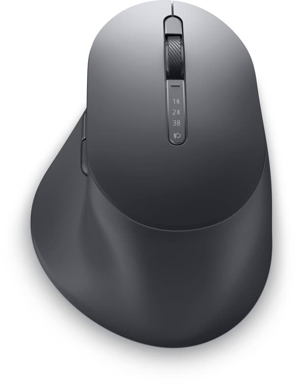 Dell Premier MS900 - Mus - 7 knappar - trådlös - 2,4 GHz, Bluetooth 5.1 - trådlös mottagare (USB) - Grafit - med 3 års Advanced Exchange-tjänst