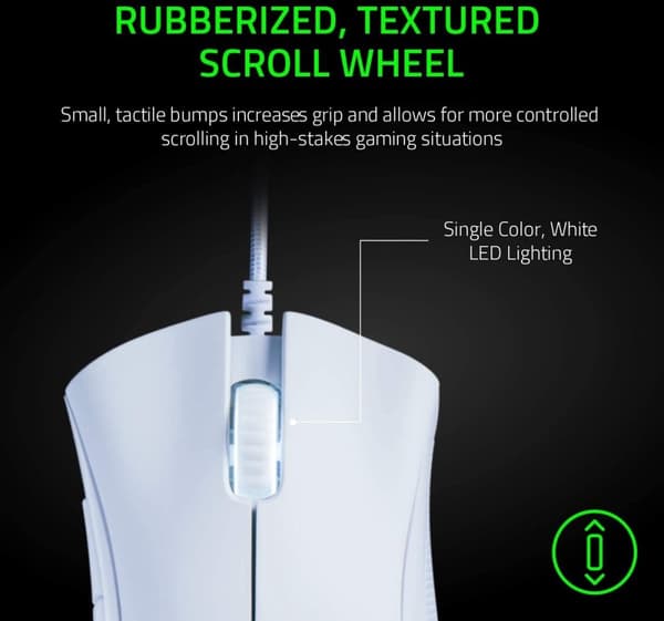 Razer DeathAdder Essential - Pelihiiri - 6400 DPI - Valkoinen