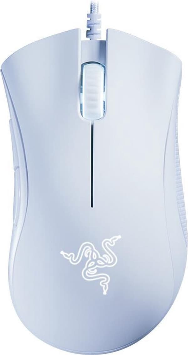 Razer DeathAdder Essential - Pelihiiri - 6400 DPI - Valkoinen Valkoinen