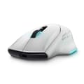 Pikkukuva 5 / 8: Dell Alienware AW620M - Hiiri - Oikeakätinen - optinen - 7 painiketta - langaton, langallinen - USB, 2,4 GHz - Lunar Light - vähittäismyynti - Laatikk