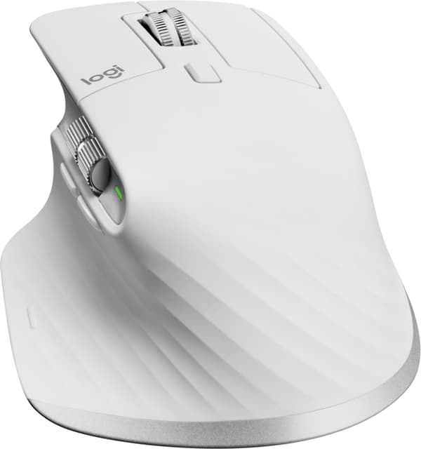 Logitech MXMaster 3S. Formfaktor: rätt. Rörelsedetekteringsteknik: Laser, Anslutning: RF Trådlös + Bluetooth, Rörelseupplösning: 8000 DPI, Knapptyp: K
