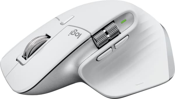 Logitech MXMaster 3S. Formfaktor: rätt. Rörelsedetekteringsteknik: Laser, Anslutning: RF Trådlös + Bluetooth, Rörelseupplösning: 8000 DPI, Knapptyp: K