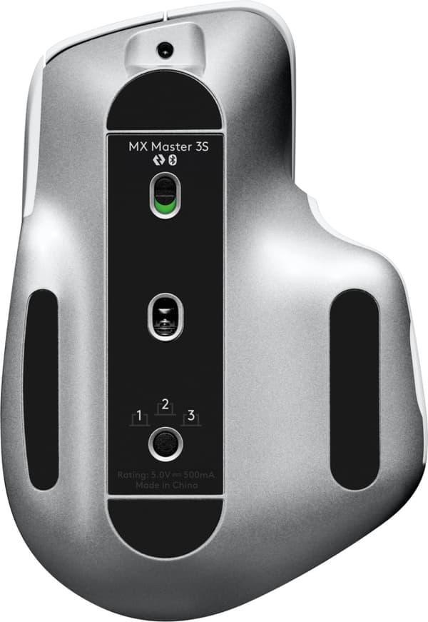 Logitech MXMaster 3S. Formfaktor: rätt. Rörelsedetekteringsteknik: Laser, Anslutning: RF Trådlös + Bluetooth, Rörelseupplösning: 8000 DPI, Knapptyp: K