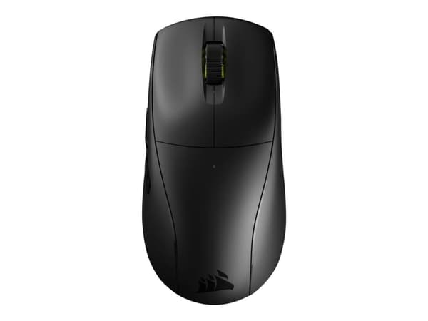 CORSAIR M75 AIR - Mus - optisk - 5 knappar - trådlös - 2.4 GHz, Bluetooth - trådlös USB-mottagare - svart Svart