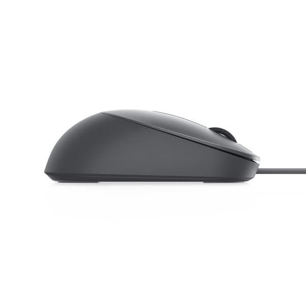 DELL MS3220 Mus - Laser - 5 knappar - Kabelansluten - USB 2.0 - Titan grå Grå, Titan