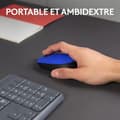 Miniatyrbild 3 av 6: Mus - Trådlös - Logitech - M171 - Ambidextrous - Blå