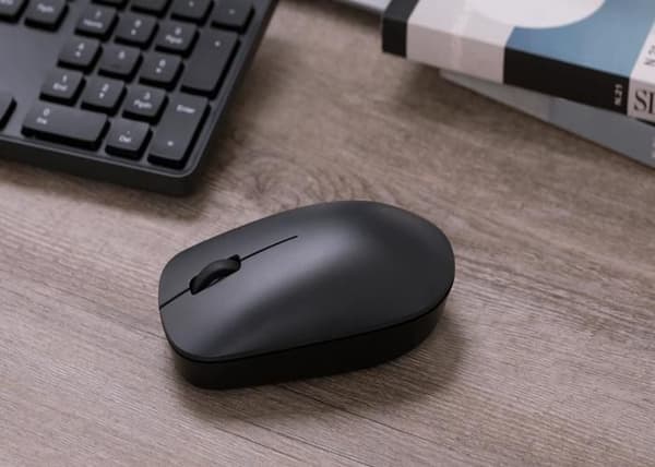 Mus - Xiaomi - Lite - Ergonomisk - Trådlös 2,4 GHz - Optisk 1000 dpi - Svart