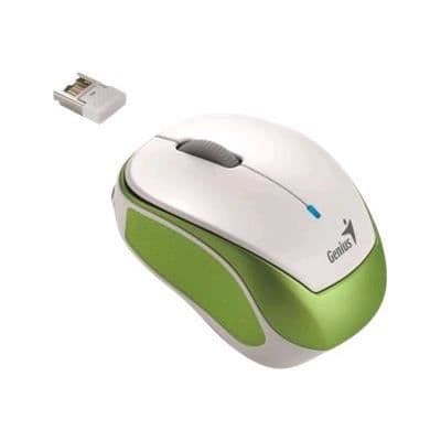 GENIUS Micro Traveler 9000R V3 GRÖN/VIT Mini Uppladdningsbar