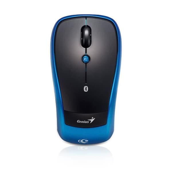 Genius Traveler 9005 BT trådlös Bluetooth-mus - BlueEye-sensor - 1200dpi - Blå