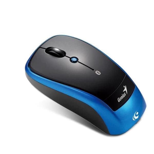 Genius Traveler 9005 BT trådlös Bluetooth-mus - BlueEye-sensor - 1200dpi - Blå