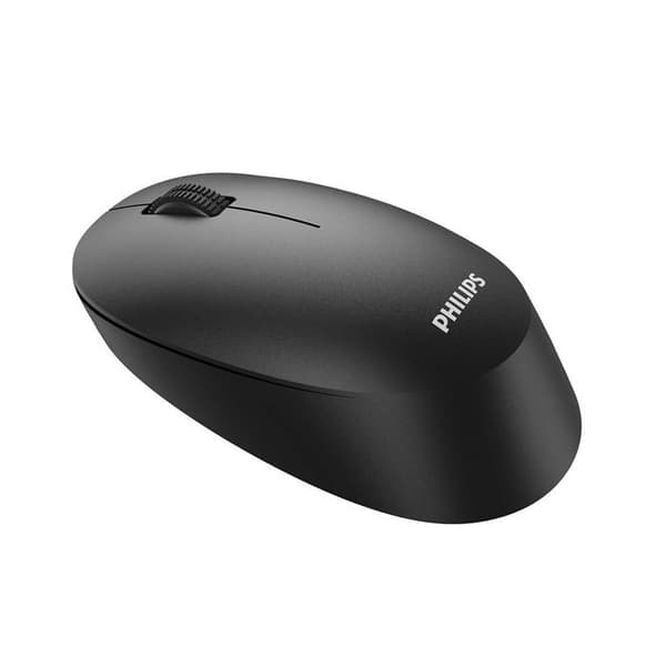 PHILIPS SPK7307BL- ERGONOMISK DESIGN TRÅDLÖS MUS MED ANSLUTNING 2 Svart