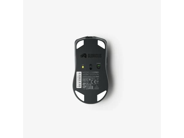 Glorious Gaming Model O 2 PRO Wireless, Høyre hendt, Optisk, RF kabel-fri, 26000 DPI, 1 ms, Sort
