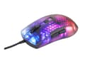 Miniatyrbild 3 av 5: DELTACO GAMING DM310 - Mus - ultralight - optisk - 6 knappar - kabelansluten - USB - svart