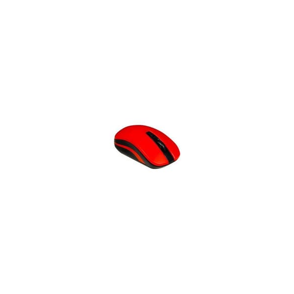 iBox LORIINI mouse Ambidextrous RF Wireless Optical 1600 DPI Svart, Röd