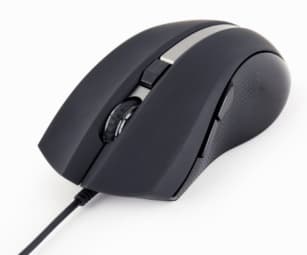 Gembird USB G-laser Mouse Black Svart