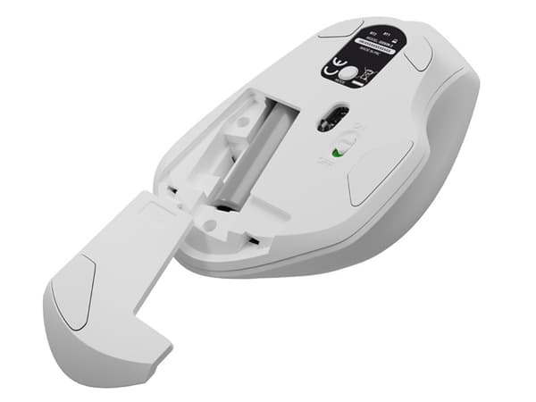 Natec | Mouse | Siskin 2 | Wireless | USB Type-A | White
