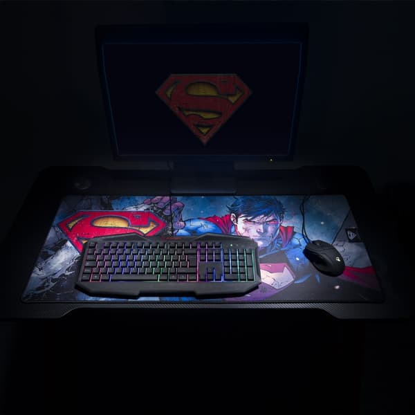 Superman herní podložka XXL/ 90 x 40 cm