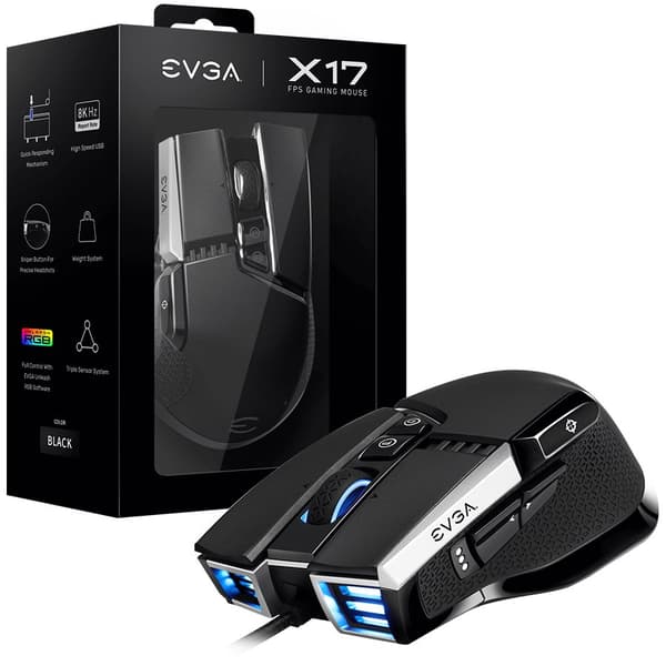 EVGA Gaming Mouse X17 - Black