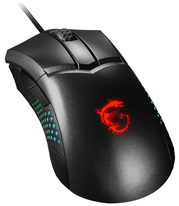 MSI CLUTCH GM51 LIGHTWEIGHT mouse Gaming Right-hand USB Type-A Optical 26000 DPI
