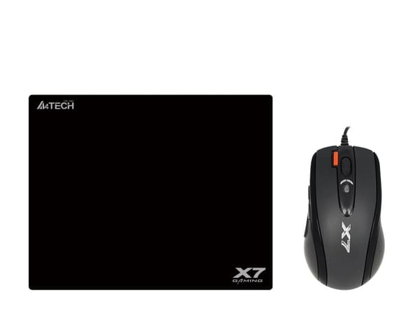 A4Tech X-7120 mouse Ambidextrous USB Type-A 2000 DPI Svart