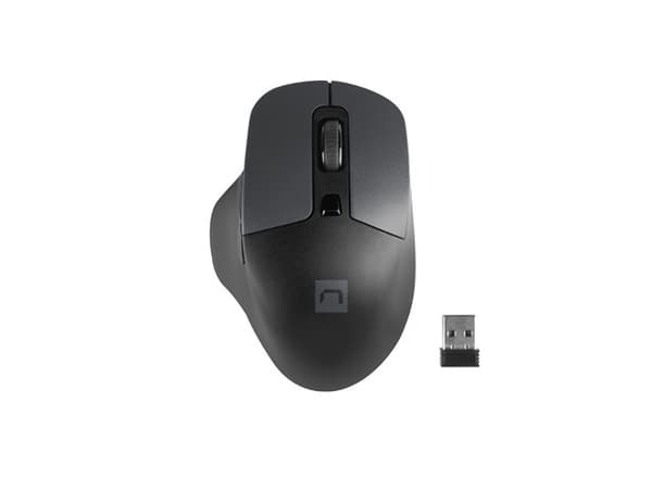 Natec Genesis Blackbird 2 mouse RF Wireless Optical 1600 DPI Svart