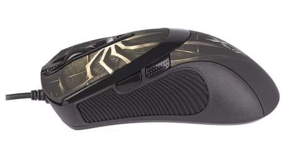 A4Tech Anti-Vibrate Laser Gaming XL-747H mouse USB Type-A 3600 DPI Svart