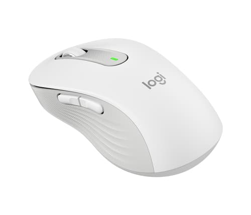 Logitech Signature M650 L Wireless mouse 2000 DPI, white Valkoinen