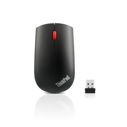 LENOVO ThinkPad Essential Wireless Mouse musta, Punainen