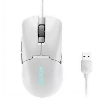 Lenovo | RGB Gaming Mouse | Legion M300s | Gaming Mouse | Wired via USB 2.0 | Glacier White Vit