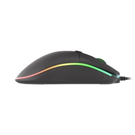 Mysz Genesis Krypton 510 8000 DPI podświetlenie RGB dla graczy Czarna