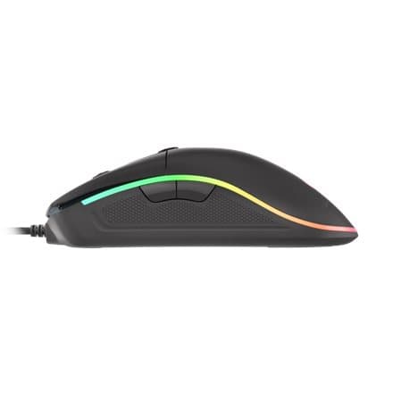 Mysz Genesis Krypton 510 8000 DPI podświetlenie RGB dla graczy Czarna