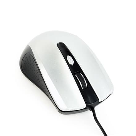 Gembird MUS-4B-01-BS Black/Silver