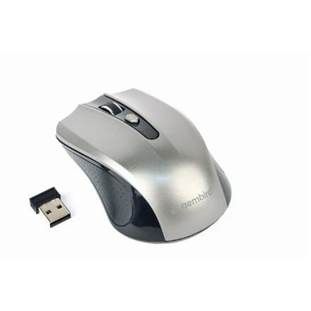 Gembird MUSW-4B-04 Wireless Black/Space Grey Svart, Grå