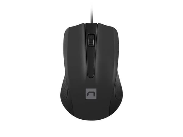 NATEC MOUSE SNIPE 1200DPI 1.8M Sort
