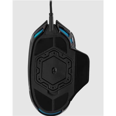Corsair Nightsword RGB mouse Gaming Right-hand USB Type-A Optical 18000 DPI Svart