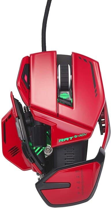 Mad Catz R.A.T 8+ ADV mouse Right-hand USB Type-A Optical 20000 DPI