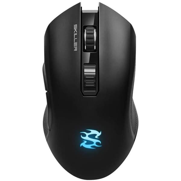 SHARKOON SKILLER SGM3 GAMERMUS - TRÅDLÖS - VIT 4044951021543