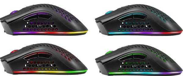 Defender GM-709L Warlock 52709 Trådlös mus för spelare med RGB-bakgrundsbelysning