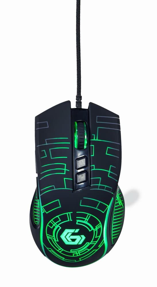 Gembird MUSG-RGB-01 mus Höger USB Type-A 3600 DPI