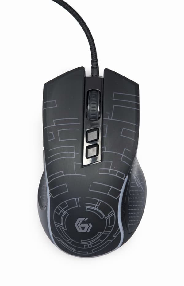 Gembird MUSG-RGB-01 mus Höger USB Type-A 3600 DPI