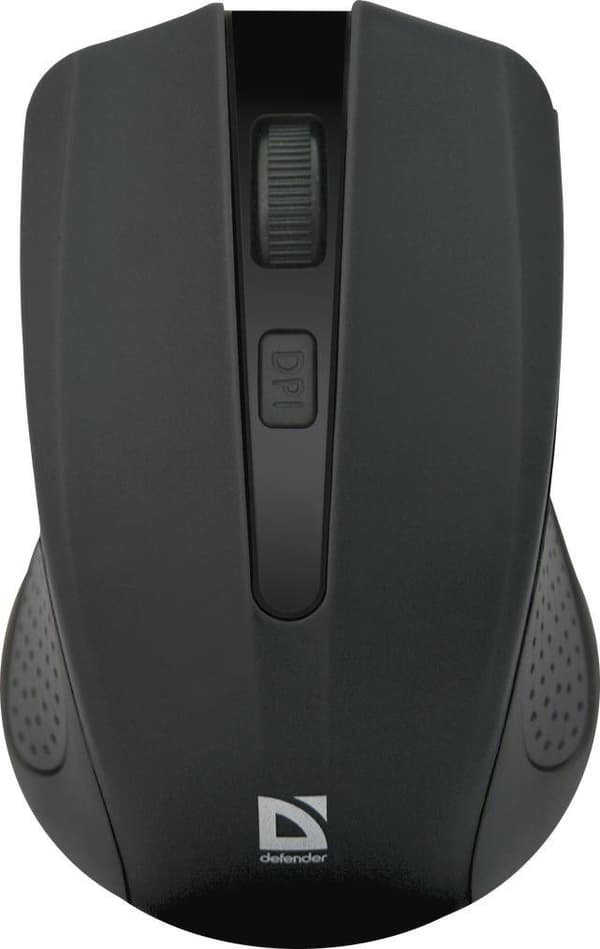 MOUSE DEFENDER ACCURA MM-935 RF BLACK OPTICAL 1600DPI 4P Svart