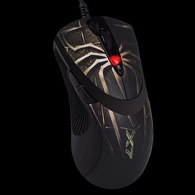 A4Tech Anti-Vibrate Laser Gaming XL-747H mus USB Type-A 3600 DPI